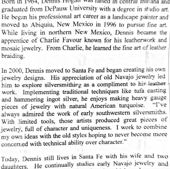 Turquoise & silver cross ring - Picture 4 of 6